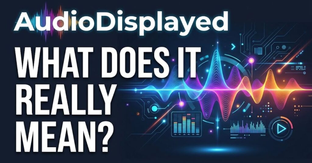 Audiodisplayed Meaning