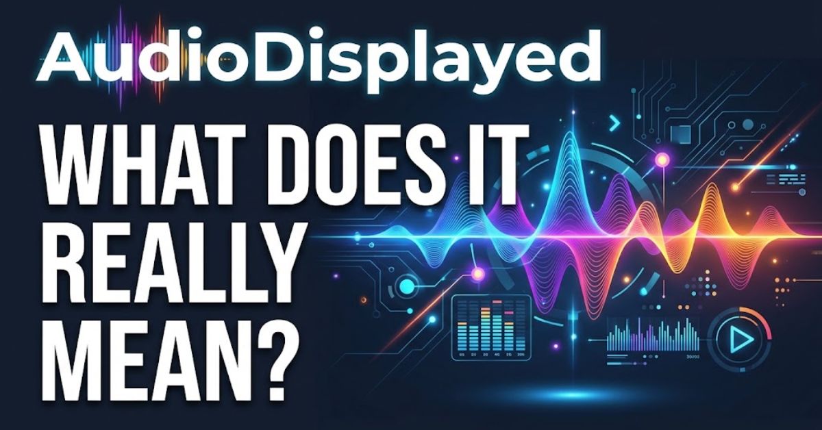 Audiodisplayed Meaning