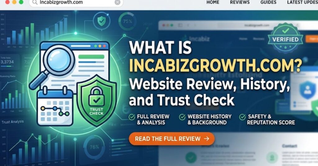 What Is Incabizgrowth.com? Website Review, History, and Trust Check