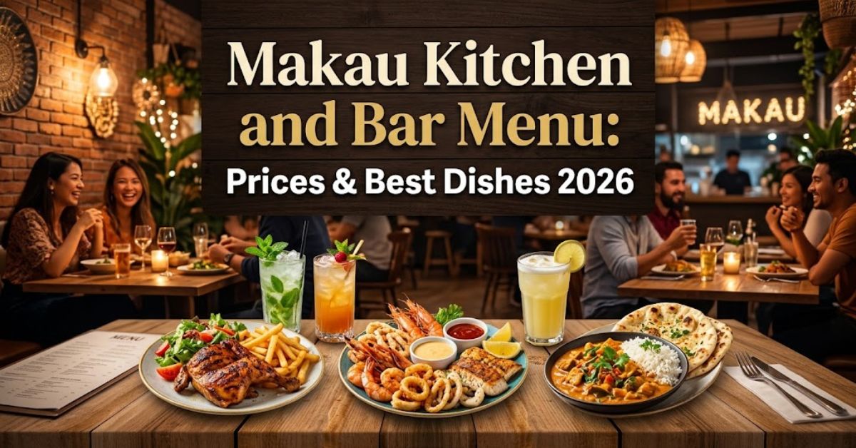 Makau Kitchen and Bar Menu